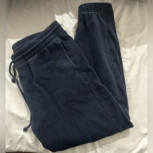 TNA NAVY BLUE BOYFRIEND JOGGERS